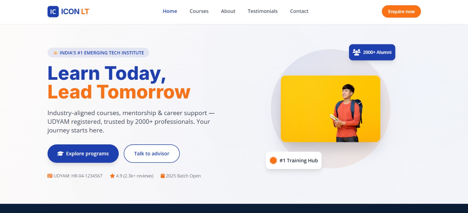 Modern Business Website Design